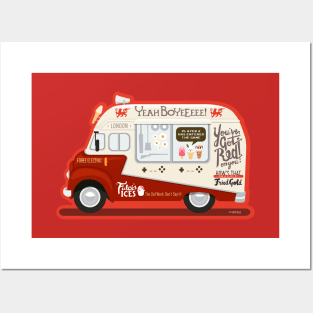 Ice Cream Van of the Dead Posters and Art